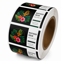 Étiquettes personnalisées pour flacons de soins de la peau et de cosmétiques, autocollants adhésifs, logo, étiquettes d'emballage en vinyle imperméables, impression UV dorée
