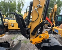 Excavatrice d'occasion japonaise de haute qualité Caterpillar 308E2 8 tonnes pelle hydraulique sur chenilles grande chenille d'occasion pour la construction