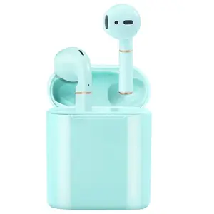 माइक्रोफोन के साथ वायरलेस इयरफ़ोन tws सैमसंग के लिए ब्लूटूथ हेडसेट earbuds ब्लू टूथ कान कलियों huawei के लिए