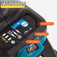 Obeng Impack Listrik Portabel Lithium DC Tanpa Kabel 1000nm Torsi Dapat Diisi Ulang Bor Listrik 90 Derajat Dari Pabrik