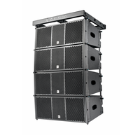 CVR PRO AUDIO système de sonorisation professionnel 2 voies double ligne 12 pouces W-4/W-4P actif/passif