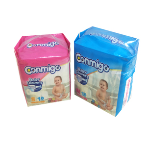 Muestras Gratis, Precio Económico, Productos Ecológicos para el Cuidado del Bebé, Pañales Desechables de Algodón para Bebé - Product Image 3