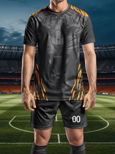 Nuevo Conjunto de Camiseta de Fútbol con Estampado de Tigre, Transpirable y que Absorbe la Humedad, para Entrenamiento y <span class=keywords><strong>Partidos</strong></span> de Club - Product Image 6