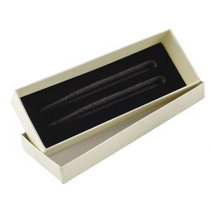 Caja de cartón color marfil para bolígrafos, estuche de almacenamiento, embalaje de regalo - Product Image 2
