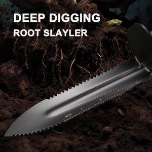 <span class=keywords><strong>Pala</strong></span> detectora <span class=keywords><strong>de</strong></span> excavación, herramienta <span class=keywords><strong>de</strong></span> excavación dentada doble resistente con funda <span class=keywords><strong>de</strong></span> transporte, paleta excavadora para acampar en el jardín - Product Image 4