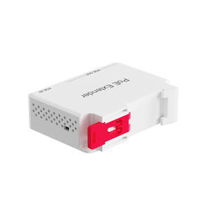 Repetidor/Extensor POE de 100M, Mini, Montaje en Riel, Categoría 5e IEEE802.3af/at, Salida de 25.5W, 1 Entrada y 3 Salidas, 100Mbps - Product Image 2