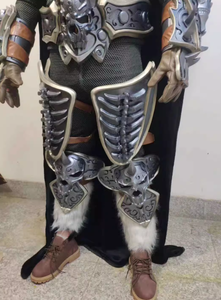 Ensemble d'épées jouets bleues/blanches du Lich King <span class=keywords><strong>Arthas</strong></span> de World of Warcraft, armure et armes personnalisables, accessoires de cosplay - Product Image 4