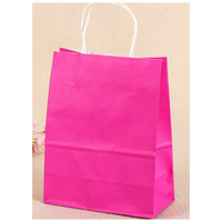 Personnalisé Imprimé Votre Propre Logo pour Restaurant Traiteur Aliments À Emporter Logo À Emporter Emballage Kraft Sac En Papier Brun Avec Poignées