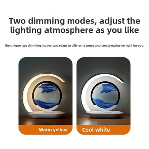 Không Dây Sạc LED 3D Cát Nghệ Thuật Vẽ Tranh Bảng 6V Hoàn Hảo Ánh Sáng Ban Đêm Cho Phòng Ngủ Sử Dụng Nhà Máy Tính Để Bàn Trang Trí Bầu Không Khí - Product Image 3
