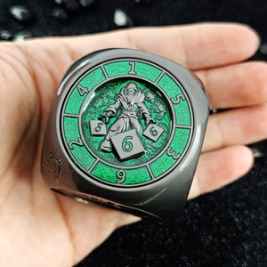 Многофункциональный кубик-спиннер 7-в-1 с узором Ктулху, персонализированный, для внешней торговли - Product Image 1