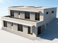Villa en acier léger galvanisé préfabriquée écologique, design moderne, maison à faible coût, assemblage rapide, appartement/hôtel facile à construire