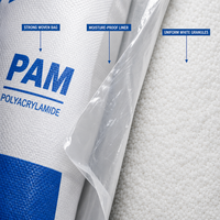 Bahan Kimia Pabrik Kertas Poliakrilamida Anionik PAM Bahan Bantu Retensi dan Drainase