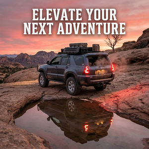 Feux arrière <span class=keywords><strong>LED</strong></span> HCMOTIONZ pour Toyota 4Runner 2003-2009 4ème génération, ensemble de feux arrière, animation DRL, signal dynamique, frein, marche arrière - Product Image 4