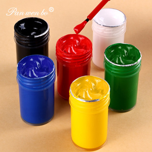 6 uds 22ml (0,75 US Fl Oz) tela vidrio <span class=keywords><strong>pintura</strong></span> metálica <span class=keywords><strong>pintura</strong></span> fluorescente Premium artistas acrílico acuarela pigmento conjunto - Product Image 6