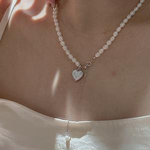 สร้อยคอเงินแท้ S925 ลายดอกไม้ ดีไซน์มินิมอลสไตล์ฝรั่งเศส วินเทจ หลายขนาด ลูกปัดเรียบ - Product Image 3