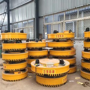 MINGDAO Elektromanyetik Kaldırıcı, Kütük Vinç Ekskavatör Vakumlu Kupa Manyetik Kaldırma Ekipmanı 1000kg Kapasiteli Korozyona Dayanıklı - Product Image 5