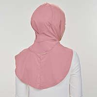 Foulard de Tête Sportif à Séchage Rapide et Très Vendu, Tissu Doux et Extensible, Jersey Maille, Hijab Ninja Najwa Instantané pour Femme