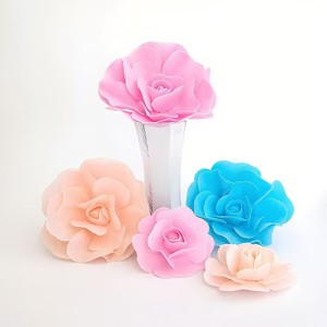 Flores Gigantes de Rosa Artificial em PE Feitas à Mão, Leves, Modernas, para Eventos, Festas, Casamentos, Presentes para o Dia das Mães, Dia dos Namorados, Natal - Product Image 3