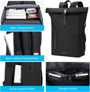 Free sample Fashion Roll-Top Folding <b>Backpack</b> for Rucksack Day Pack Waterproof Sports <b>Computer</b> Bag for Travel Convertible - Product Image 2