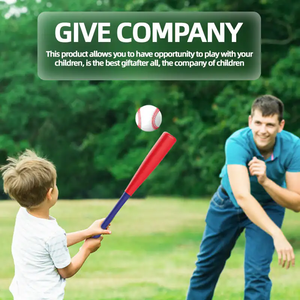 Vendita calda 3 In 1 gioco di allenamento di Baseball al coperto esterno lanciatore automatico che colpisce la palla Set di Sport giocattolo per i bambini - Product Image 2