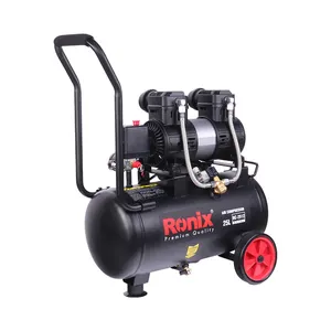 Ronix RC-2512 Im Lặng & Dầu Miễn Phí 1.8HP 25L Xách Tay Mini Công Nghiệp Máy Nén Khí Máy Cho Xe