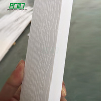 Panneau de bardage en PVC blanc pour extérieur, finition PVC S4S, robuste et léger, pour travaux de menuiserie et de décoration