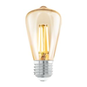 Lampadina LED AMBRA 10CM - E27 ST48 4W 2200K 220-240V 15000H - Product Image 1