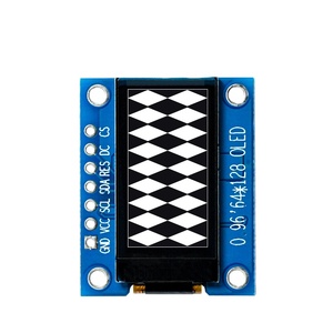 0.96นิ้ว64x128โมดูลโมดูลจอแสดงผลโมดูลหน้าจอ OLED อินเตอร์เฟซ SH107 SPI I2C - Product Image 3