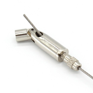 Accessoires d'éclairage : Kit de suspension avec pince à câble, engrenage droit et articulation rotative pour câble métallique - Product Image 5