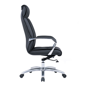 Direct From China Factory Big and Tall Black Manager Swivel Chair with Synthetic Leather PU Executive Office Chair - Product Image 3