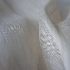 Sinamay-fibra de abaca de seda auténtica mixta, 99cms, ancho, fino, sinamay, plata dorada, sinamay para sombrero, material de diadema - Product Image 5