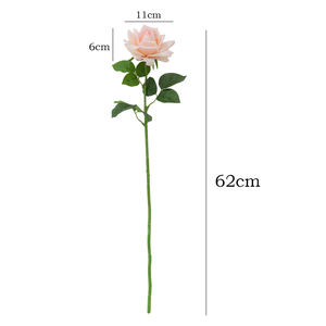 <span class=keywords><strong>Fleur</strong></span> en soie réaliste Mary <span class=keywords><strong>Rose</strong></span> artificielle faite à la main exquise pour l'élégance éternelle livraison rapide - Product Image 6