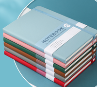 Carnet en cuir personnalisé de haute qualité SC SC233 avec logo, format A4/A5/B5, reliure magnétique, couture à fil, couverture rigide en PU imperméable, impression UV, 96 feuilles