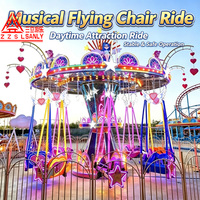 Manèges de fête foraine : Chaises volantes pour parcs d'attractions, équipements de divertissement intérieur/extérieur