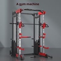 Nouvelle Machine Smith Multifonctionnelle Commerciale avec Rangée Arrière et Ensemble de Fitness Fly pour la Musculation