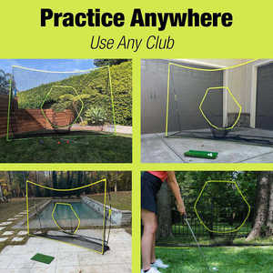 Filet d'entraînement de golf très résistant, filet de frappe de golf 10*7 pieds, grand filet de pratique de golf pour l'extérieur - Product Image 6