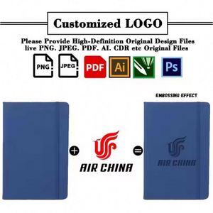 Custom <b>Notebooks</b> Wholesale Promotional Business Gift with Logo <b>Leather</b> PU A5/<b>A4</b>/A6 Personalized Printing - Product Image 2
