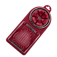 Coupe-œufs multifonctionnel en plastique en forme de fleur, accessoire de cuisine moderne pour fruits mous et fraises