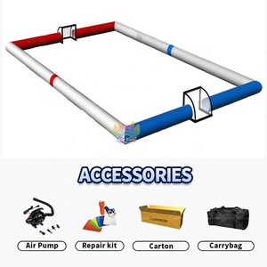 Terrain de football gonflable portable pour 6 joueurs, idéal pour la plage et les parcs, en PVC étanche, pour jeux sportifs en extérieur – Vente chaude - Product Image 5