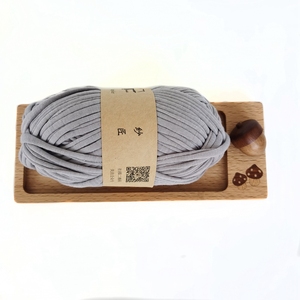 Fil artisanal <span class=keywords><strong>zpagetti</strong></span>, boule de fil, bande de tissu en polyester, t-shirt, fil pour tricot à la main - Product Image 2