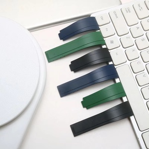 สายนาฬิกาซิลิโคนยางแบบโค้งตรง ขนาด 20 มม. สำหรับนาฬิกา ROLEX daytona <span class=keywords><strong>Submarine</strong></span> พร้อมโลโก้สั่งทำพิเศษ - Product Image 6