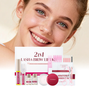 Kit de rehaussement des cils et de lamination des sourcils et kit de rehaussement des cils Kit de permanente rapide pour les cils Vente en gros - Product Image 1
