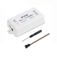 Пульт дистанционного управления DC5-24V SP105E SP106E SP107E SP108E SP801E для светодиодных лент WS2811 WS2812B LPD6803 WS2801 IC с поддержкой WiFi/BT, 30 м, 288 Вт