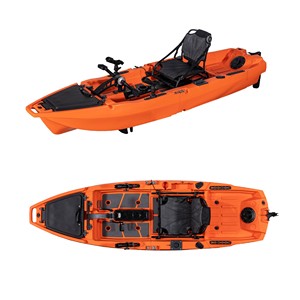 Kayak à pédales Itoo 10 pieds en LLDPE avec design à ailerons, navigation GPS, garantie de 3 ans pour 1 personne, écologique, pour la pêche - Product Image 4