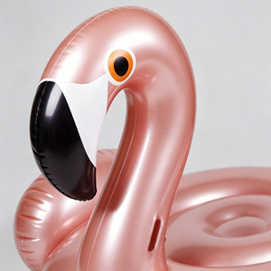 Offerta Speciale: Materassino Gonfiabile a Forma <span class=keywords><strong>di</strong></span> Fenicottero Oro <span class=keywords><strong>Rosa</strong></span>, Pieghevole e Impermeabile in PVC con Maniglie per Adulti, per <span class=keywords><strong>Piscina</strong></span> e Spiaggia - Product Image 3