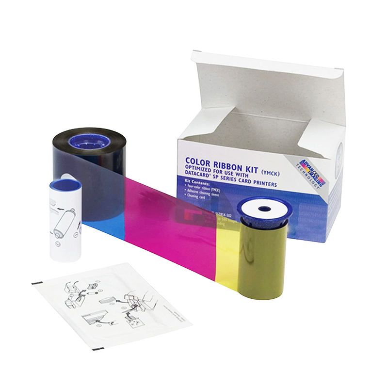 Verified Supplier Datacard Sp35 Plus Printer Ribbon Ymckt Color