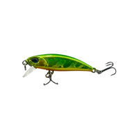 Leurre Minnow ABS imprimé 5cm 7g, leurre dur de pêche en mer, simulation crayon avec hameçon triple