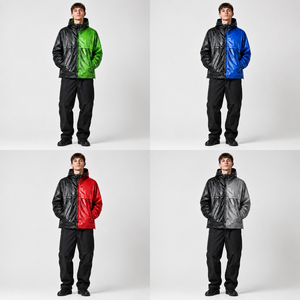 Chaqueta para Hombre que Cambia de Color, Termocrómica, Ligera, de Poliéster, Cortavientos para Exteriores, Certificada por OEKO TEX - Product Image 3