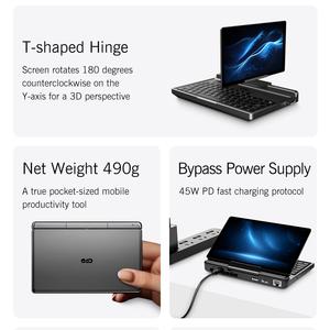 GPD MicroPC 2 PC de jeu portable 7 pouces Windows 11 Pro <span class=keywords><strong>Intel</strong></span> <span class=keywords><strong>Core</strong></span> <span class=keywords><strong>I3</strong></span> <span class=keywords><strong>N300</strong></span> Octa <span class=keywords><strong>Core</strong></span> 16 Go LPDDR5 512 Go SSD Ethernet 2,5 G Wi-Fi 6 - Product Image 4