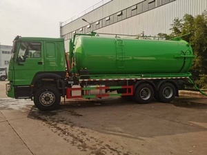 Camión de Succión y Drenaje Sinotruk HOWO, Manual, Diésel, 20cbm, Euro 3, 251-350HP, Eje Trasero Doble - Product Image 5